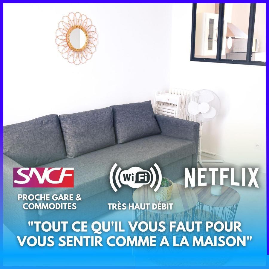 Netflix I Molotov I Lit 160X200 I Proche Gare Et Centre Ville I 39M2 I Wifi Toulon Exterior foto